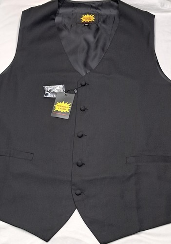 Mens plain waistcoats black - waistcoats,