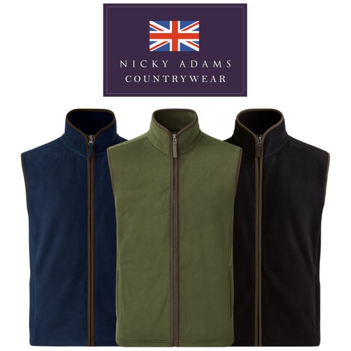 Mens fleece waistcoat - mens,