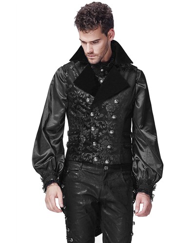 Punk rave mens vest - rave, waistcoat