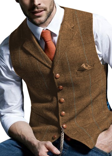 Mens vest retro - mens, waistcoat