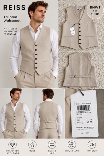 Reiss mens tailored wool - mens,