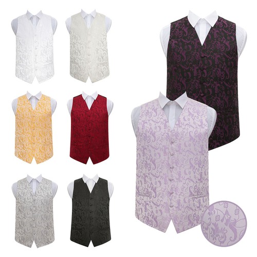 Mens waistcoat woven - mens,