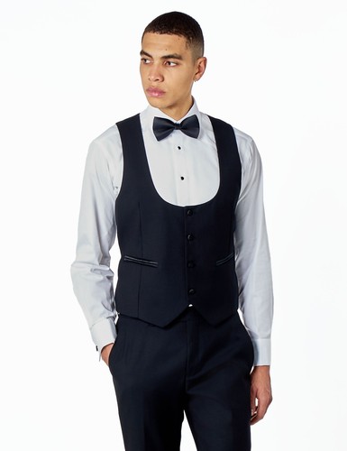 Mens black tuxedo dinner - mens, suit