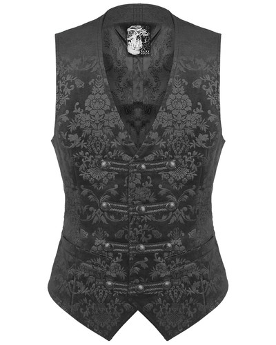 Punk rave mens vest waistcoat - mens,