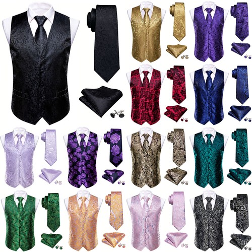 Mens waistcoat paisley - mens,