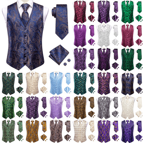 Mens waistcoat red black - mens,