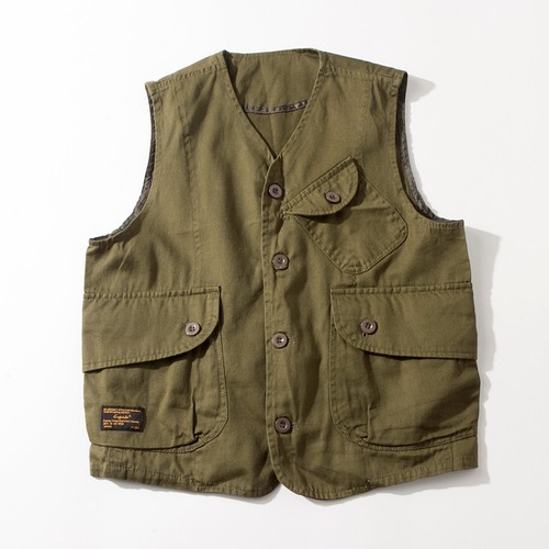 Military style men waistcoat - style,