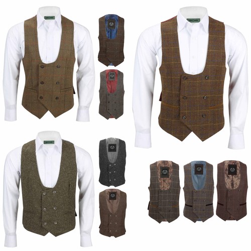 Mens double breasted - double, waistcoat
