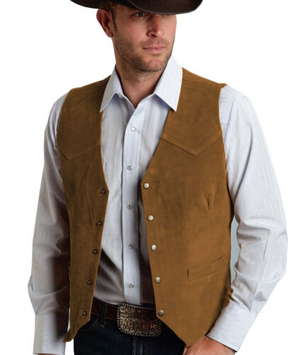 Mens waistcoat vintage - mens, western